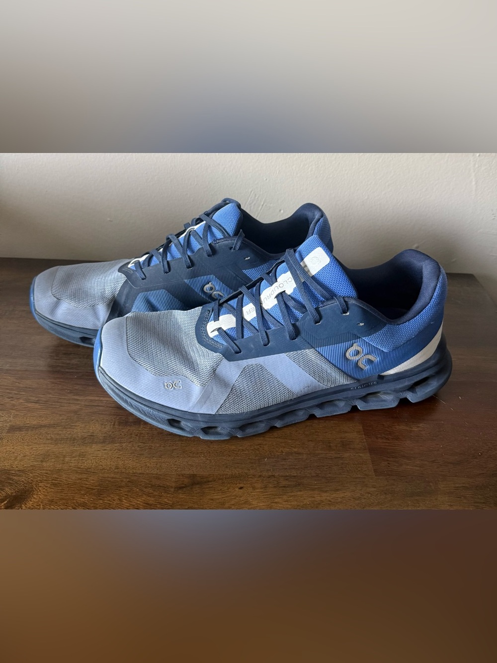 On Cloud CloudRunner Shale Cobalt Running Athletic Sneakers Shoes Men’s Size 12